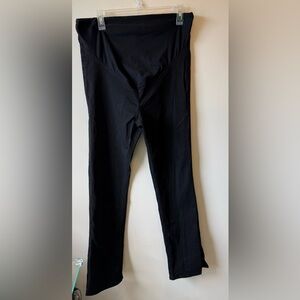 H&M Women's Black Straight Leg Maternity Jean Pants